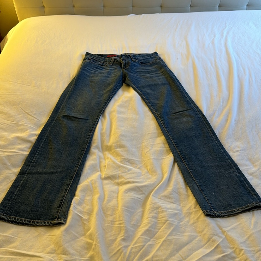 AG Jeans Tomboy boyfriend fit light blue size 27